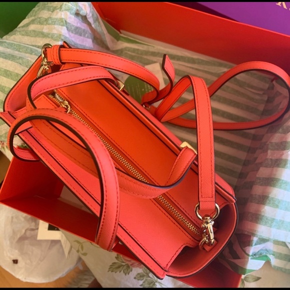SOLD Kate Spade Cedar Street Hayden Bright Papaya - Picture 5 of 12
